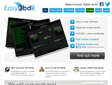 Tablet Screenshot of easyobdii.com